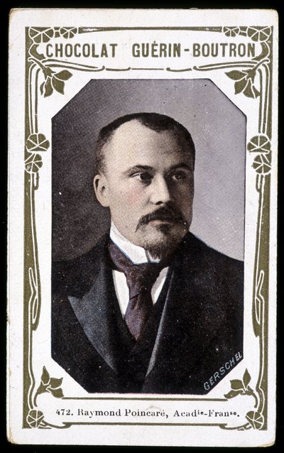 Portret van Raymond Poincaré jong door Unknown artist