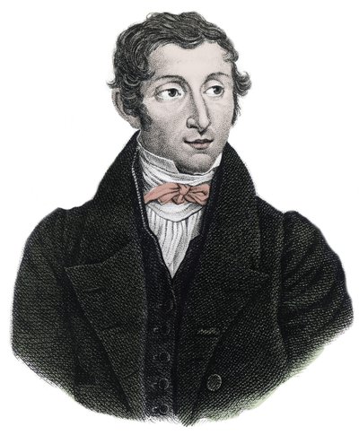 Portret van René Caillié (1799-1838), Engelse ontdekkingsreiziger door Unknown artist