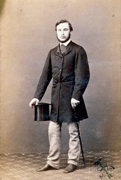 Portret van Ricciotti Garibaldi (1847-1924), zoon van de Italiaanse patriot Giuseppe Garibaldi en zijn eerste vrouw Anita door Unknown artist