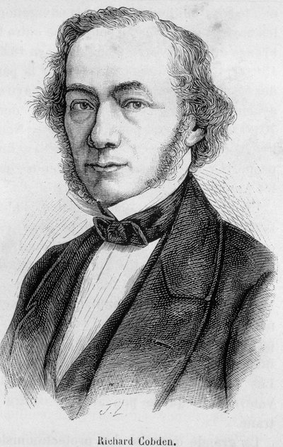 Portret van Richard Gobden door Unknown artist