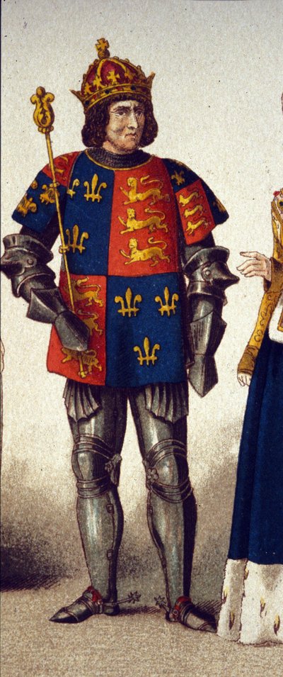 Portret van Richard III (1452 - 1485), Koning van Engeland. door Unknown artist