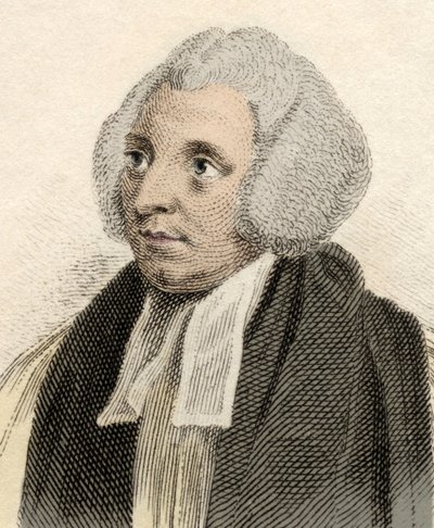 Portret van Robert Lowth (1710-1787), Engelse bisschop, taalkundige en professor in poëzie aan de Universiteit van Oxford. Gravure uit de 19e eeuw door Unknown artist