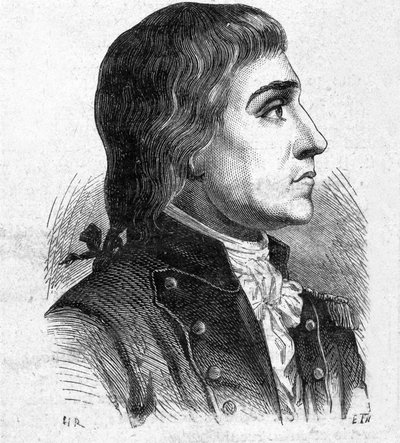 Portret van Rouget de Lisle (Rouget de L
