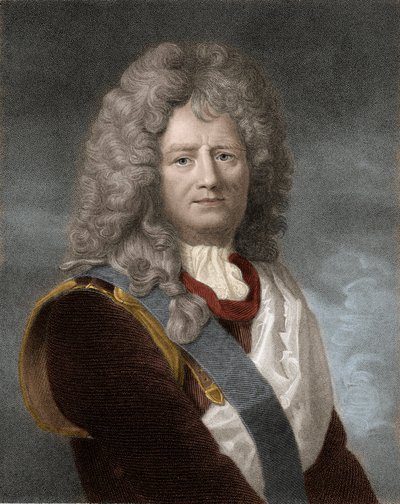 Portret van Sebastien Le Prestre de Vauban (1633-1707), maarschalk van Frankrijk door Unknown artist
