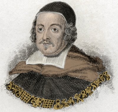 Portret van Sir Matthew Hale (1609 - 1676) Engelse rechter en advocaat door Unknown artist