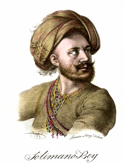 Portret van Soliman (Suleyman) I de Prachtige (1494-1566), Ottomaanse Sultan door Unknown artist