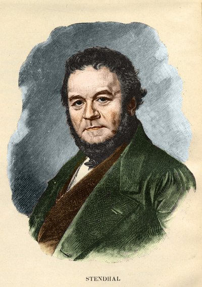 Portret van Stendhal (Henry Beyle) door Unknown artist