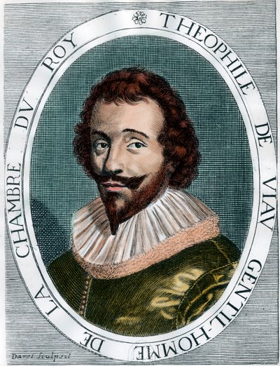 Portret van Theophile De Viau (1590 - 1626), Franse dichter door Unknown artist