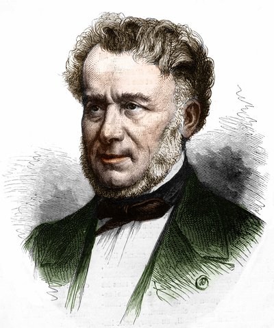 Portret van Victor Balard. door Unknown artist