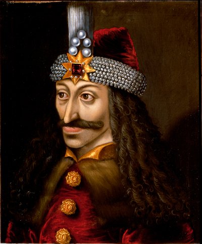 Portret van Vlad Tepes III de Spietser of Dracula door Unknown artist