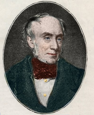 Portret van William Wordsworth (1770-1850), Engelse dichter door Unknown artist