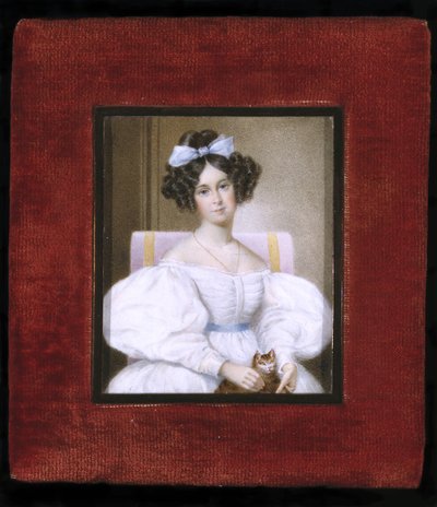 Portret van een vrouw, c.1830 door Unknown artist