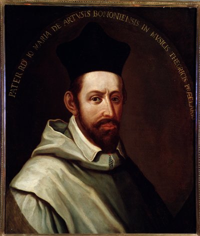 Portret van Italiaanse componist en theoreticus Giovanni Maria Artusi (1540 ca.-1613) door Unknown artist