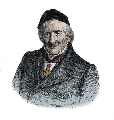 Portret van de Engelse dokter Jacques Lordat (1773-1870) door Unknown artist