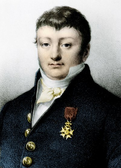 Portret van de Franse navigator en kaper Robert Surcouf (1736-1826). Portret van Robert Surcouf (1736-1827) door Unknown artist