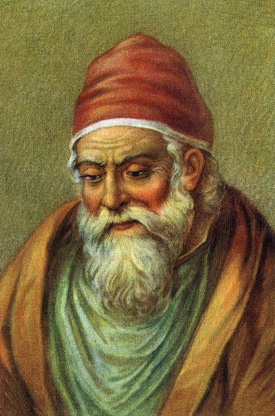 Portret van de Griekse wiskundige Euclides . door Unknown Artist