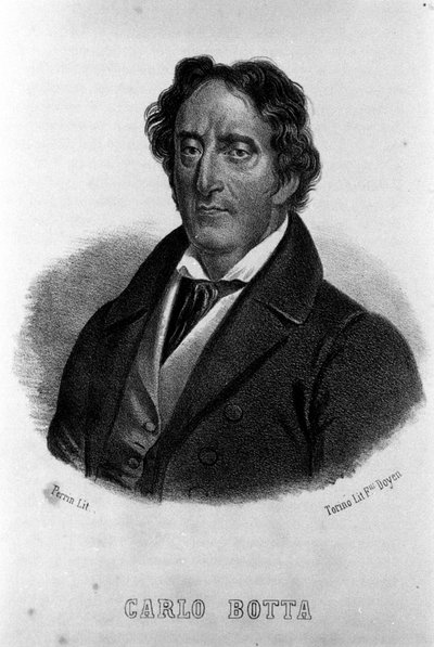 Portret van de Italiaanse arts en politicus Carlo Botta (1766-1837). door Unknown artist