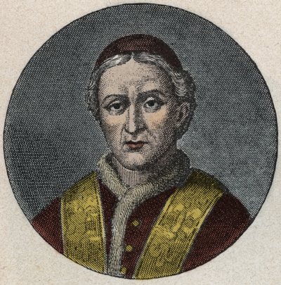Portret van paus Leo XII (Leo, Leone) (1823-1829) door Unknown artist