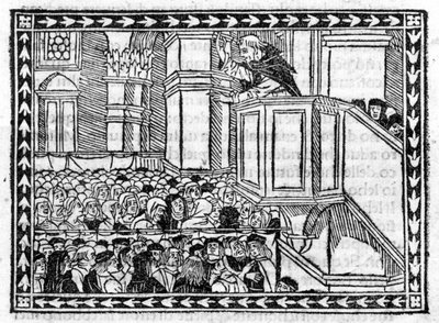 Prediking van G. Savonarola - in 