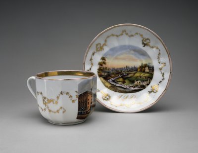 Presentatie Kop en Schotel door Unknown artist