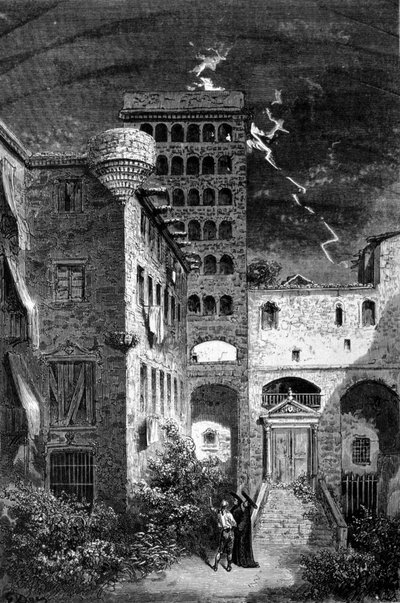 Gevangenissen in Barcelona in Spanje gebruikt onder de Inquisitie. door Unknown artist