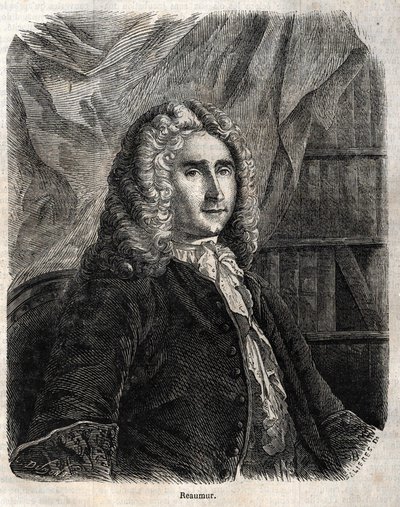 René Antoine Ferchault de Réaumur. Natuurkundige en natuuronderzoeker Frans 1683-1757 door Unknown artist