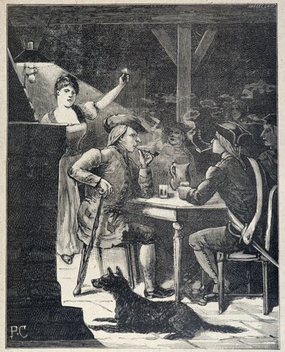 Repere mal fame in Cartridge King of the Bandits, Populaire roman van het einde van de 19e door Jules de Grandpre. door Unknown artist
