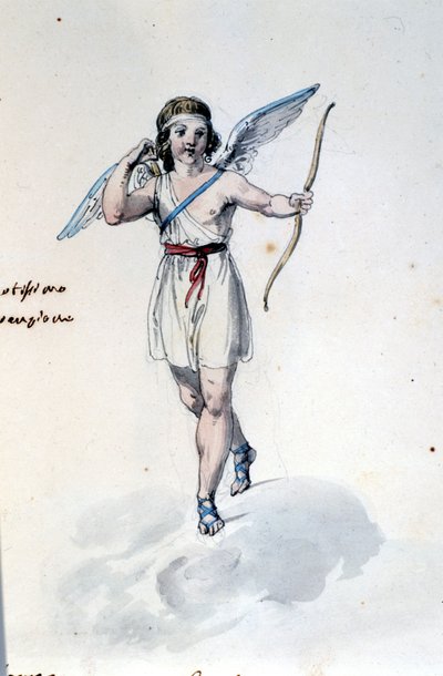Voorstelling van Cupido (Eros) door Unknown artist