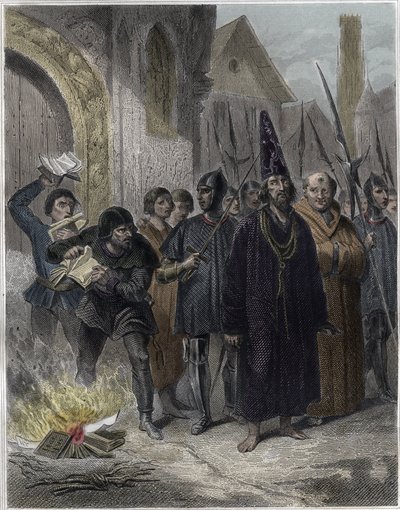 Voorstelling van Jan Hus door Unknown artist