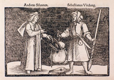 Voorstelling van Sebastian Virdung (gravure) door Unknown artist