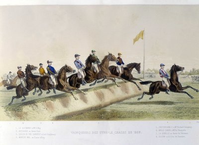 Paardrijden: winnaars van de Steeple - in 