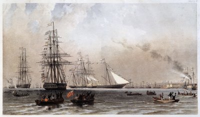 Koninklijk jacht van Engeland door Unknown artist