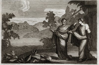 Royaumont Bijbel, Nieuwe Testament: Oordeel niet over anderen. Wanneer je een balk in je oog hebt, moet je je niet druk maken om een splinter uit het oog van je broer te halen (Parabel van de splinter en de balk). Illustratie uit 1811. door Unknown artist