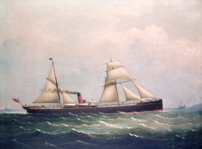 S.S Fooksang door Unknown artist