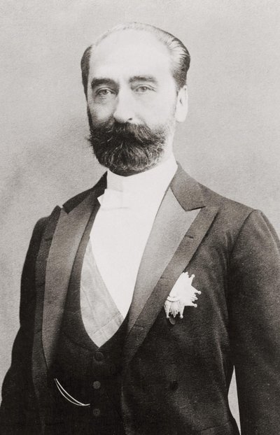 Sadi Carnot (1837-1894), president van de Franse Republiek in 1887 door Unknown artist