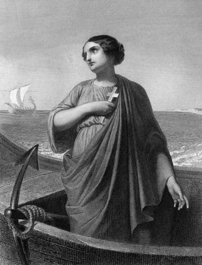 Saint Paule. Romeinse patriciër (347 tot 404) - in 
