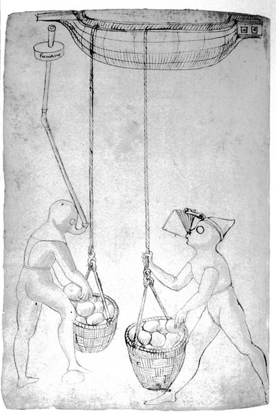 Duikers uit de 15e eeuw door Unknown artist