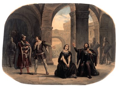 Scène uit de opera 