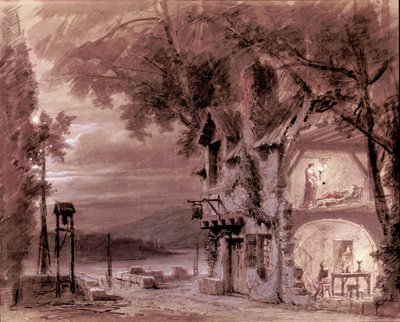 Scenografie van Philippe Chaperon voor de opera 