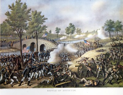 Secessieoorlog (1861 - 1865) of Amerikaanse Burgeroorlog: 17 september door Unknown artist