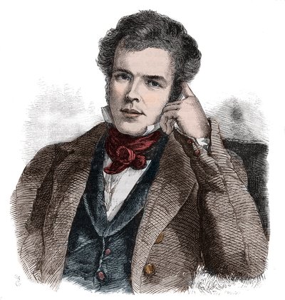 Sir William Webb Follett (1796-1845) Engelse advocaat en politicus door Unknown artist