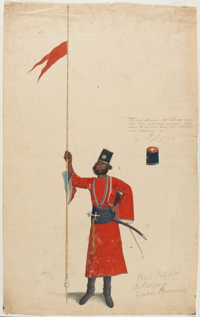 Sowar van Rohilla Cavalerie door Unknown artist