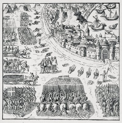 De hertog van Anjou (Hendrik III) werd verkozen tot koning van Polen (in 1573) en moest onmiddellijk bezit nemen van deze kroon, het beleg van La Rochelle werd opgeheven, en de Rochellois kregen alles wat ze vroegen voor zichzelf en voor door Unknown artist