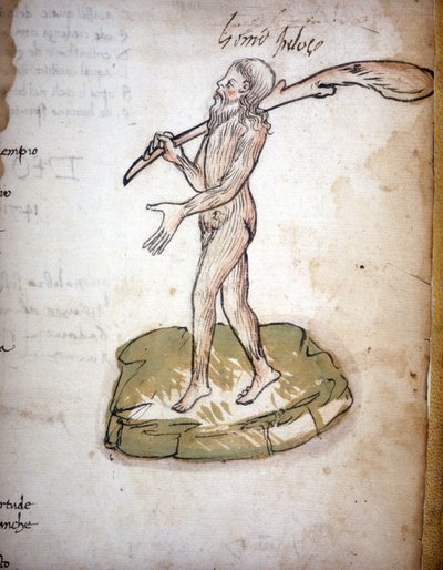 De Harige Man - uit het manuscript 