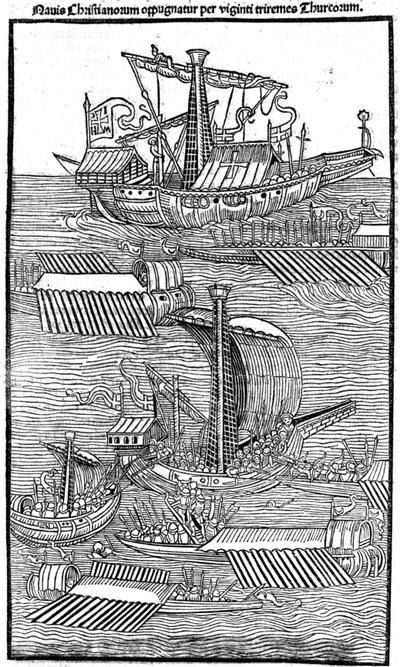 De Ridders van Rhodos door Unknown artist