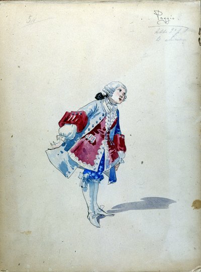 De Dame van Schoppen: Opera gecomponeerd in 1890 door Piotr of Petr Iljitsj Tsjaikovski (of Tchaikowsky) door Unknown artist