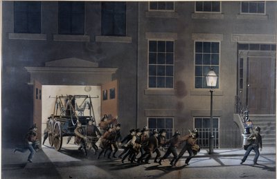 Het leven van een brandweerman, VS door Unknown artist
