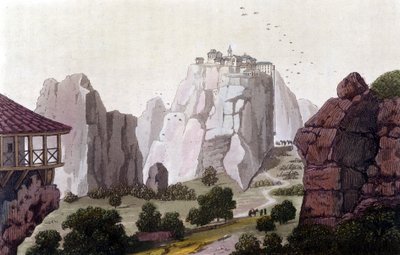 De Meteoren in Griekenland in 1810. in 