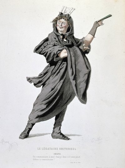 Het personage van Crispin in 