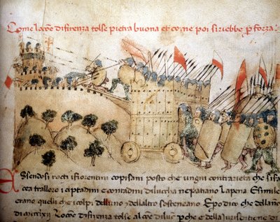 De stad Florence veroverde Pietrabuona, die later door de inwoners van Lucca werd overgenomen - in 